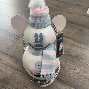 Disney Stitch Shoppe Mickey snowman bag